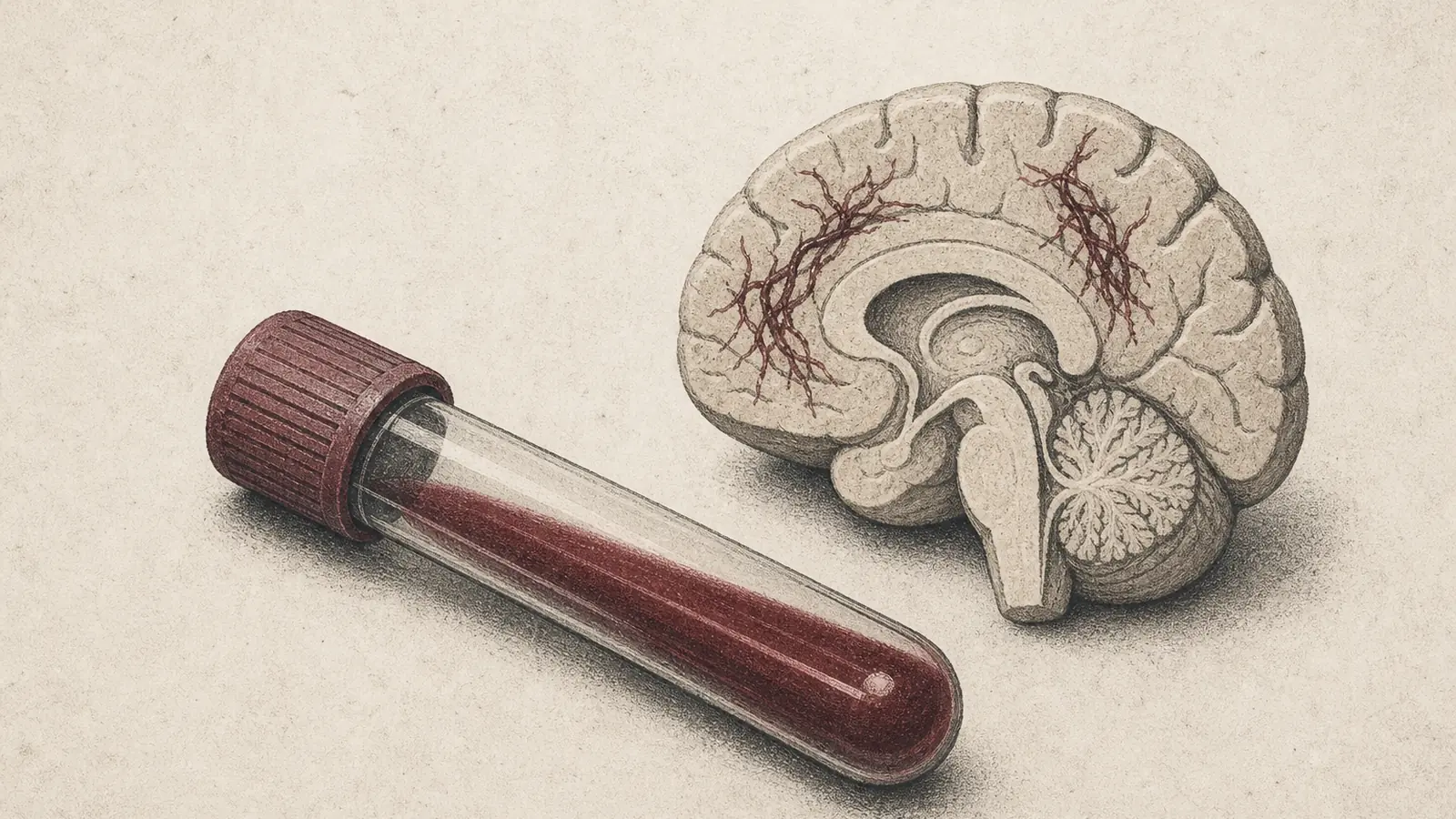 Editorial illustration for the anti-tau Alzheimer's drugs story